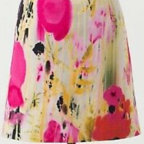 Anthropologie Tabitha Skirt Watercolor Size 0 - Picture 3 of 9
